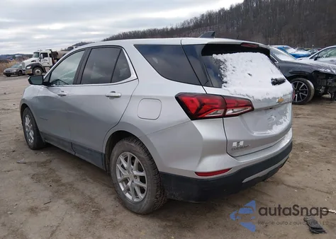 2022 Chevrolet Equinox Awd Lt из США, поврежденный, VIN 3GNAXUEV1NL209471